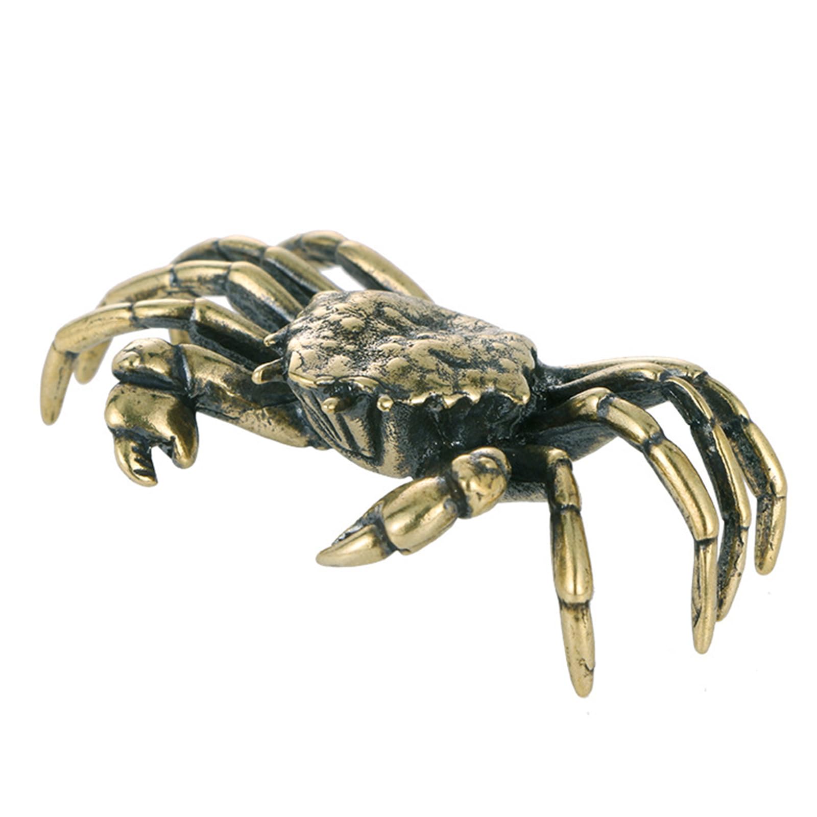 kmgfsd Brass Animal Sculpture, Realistic Detailing Animal Statue for Collectors and Decoration Enthusiasts Accessories Handcraft Brass Sculpture