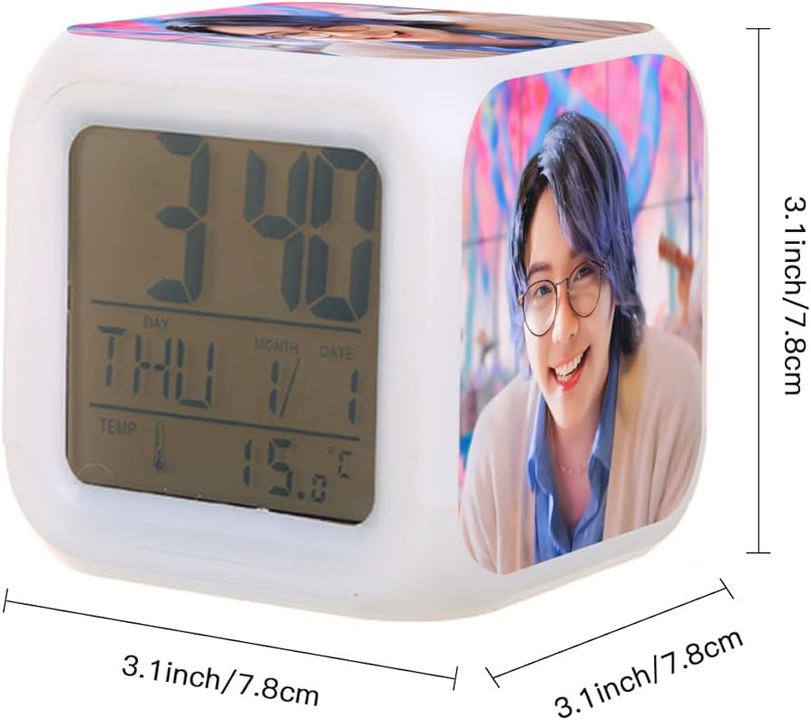 Amazon.co.jp: ミセス グリーン アップル 大森元貴44 目覚まし時計