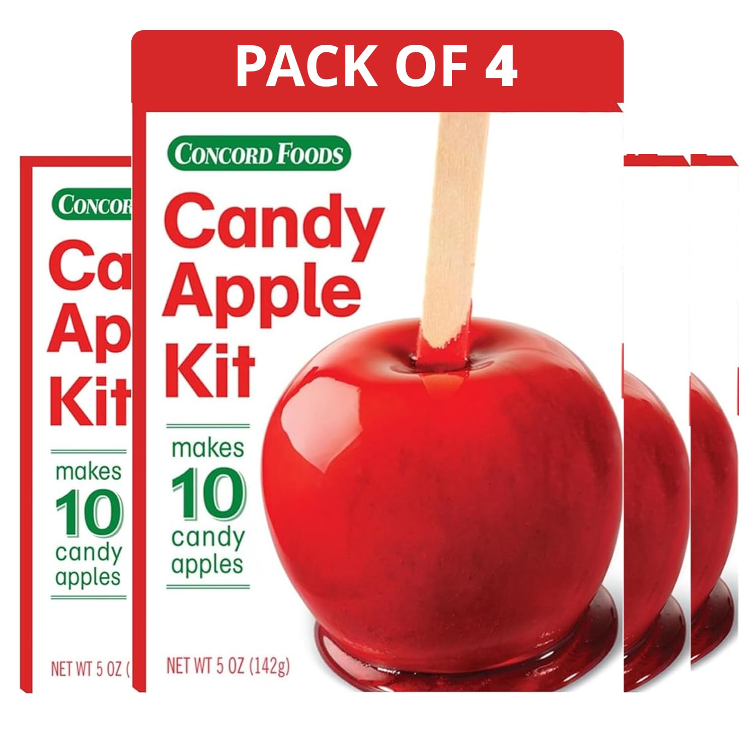 Concord Foods Candy Apple Kit (4 Pack 40 Ct.)