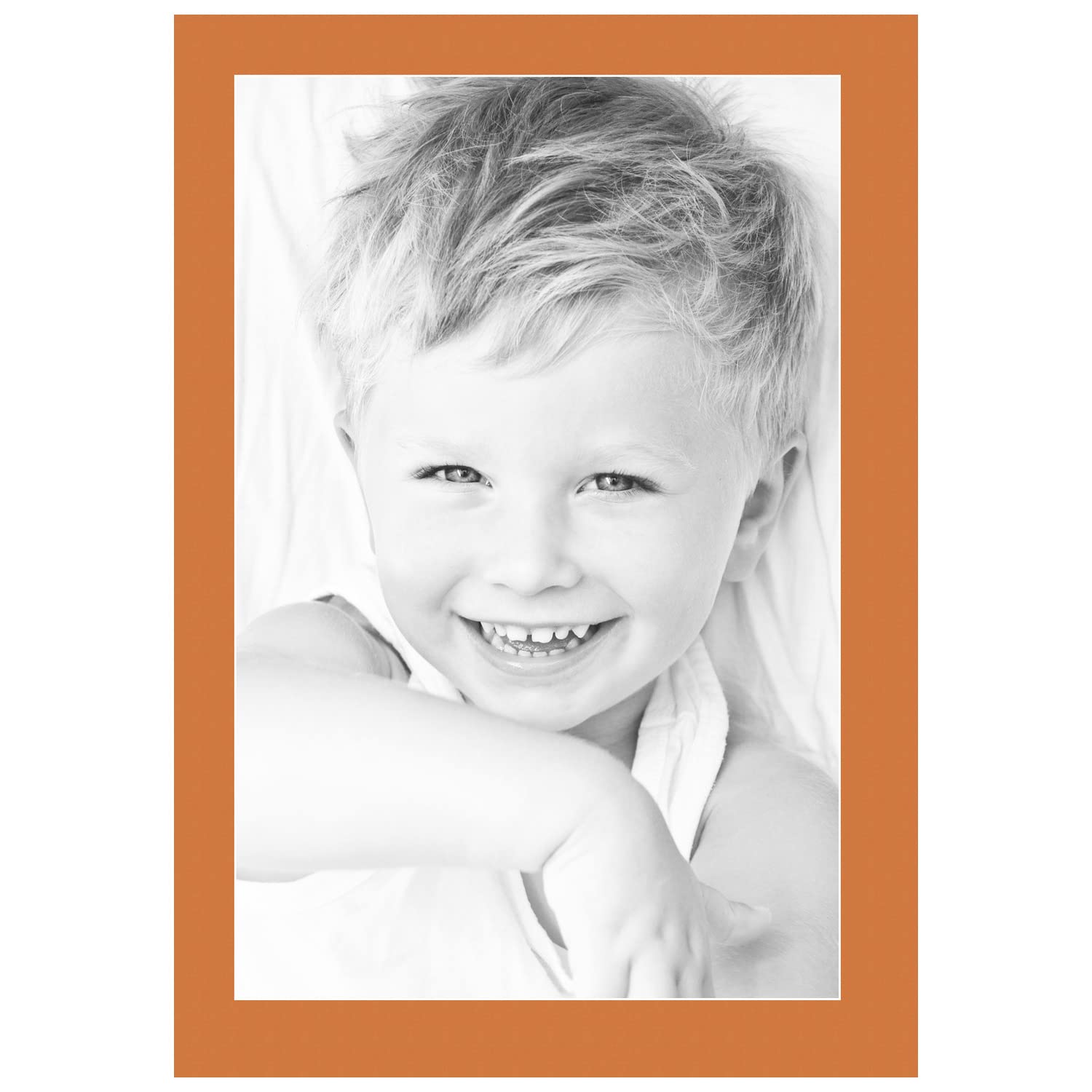 17x26 Tangerine / Octoberfest Custom Mat for Picture Frame with 13x22 opening size (Mat Only, Frame NOT Included)