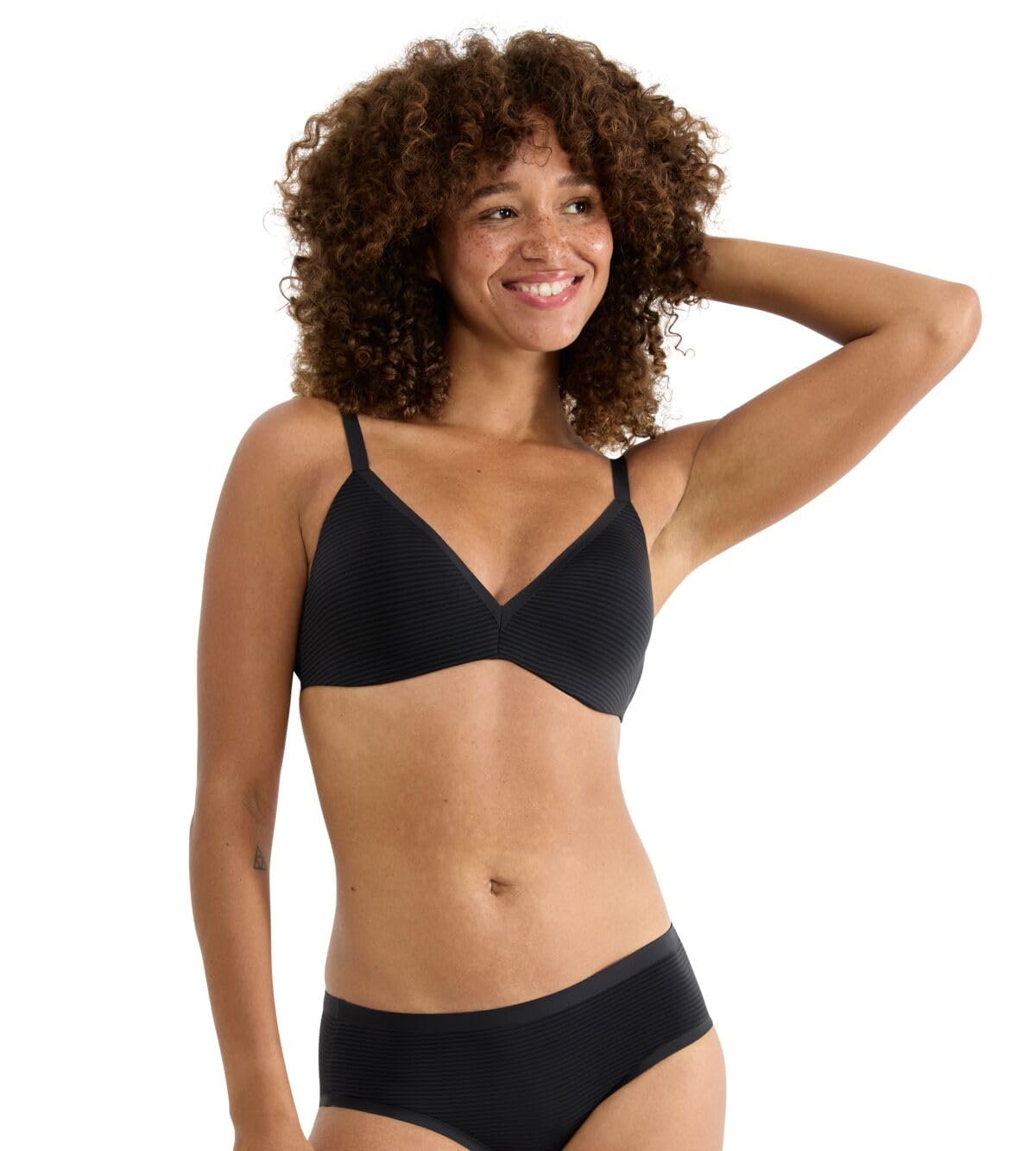 Sloggi Women's Noir Bra Zero Feel Air The Up Push Up
