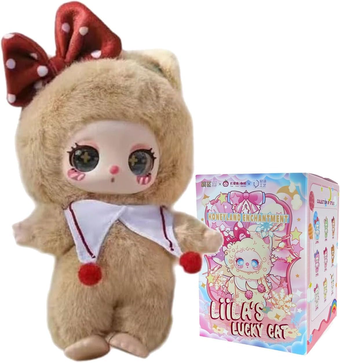 ロンパ popmart land限定 モココ 第3代 キーホルダー１ ランド限定】popmart ランド mokoko(モココ)3代 labubu