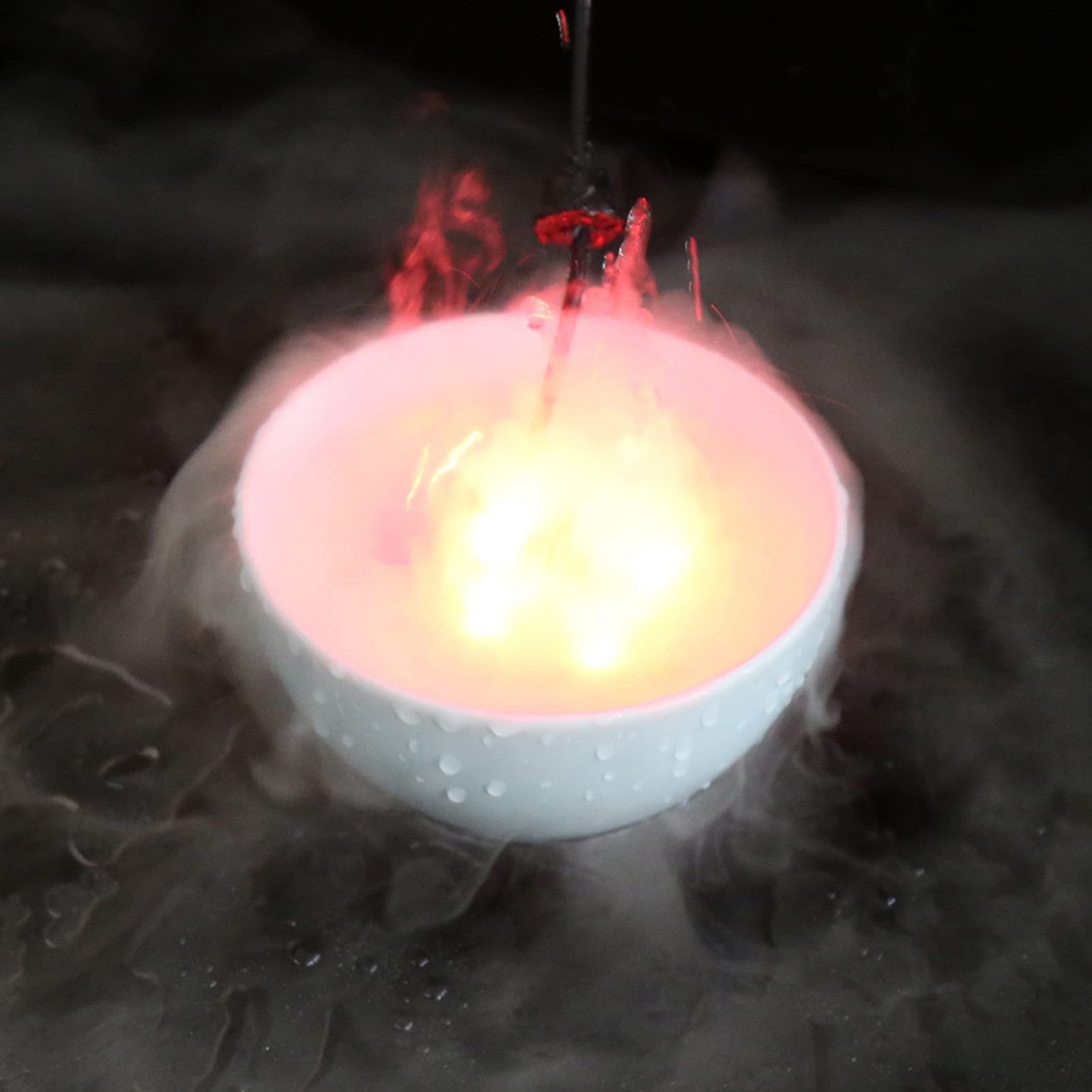 Nebulizzatore Ad Ultrasuoni 24V Con LED Colorati - Fontana Di Nebbia Per Giardino E Interni - Foto 5