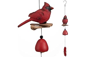 Cardinal Bird Wind Chime: Memorable Glory Mother's Love Gift