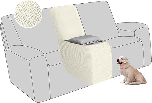 Miniatura 56 de ALIECOM Fundas 100% impermeables para sofá seccional reclinable en forma de L, funda elástica para sofá seccional reclinable de esquina, protector
