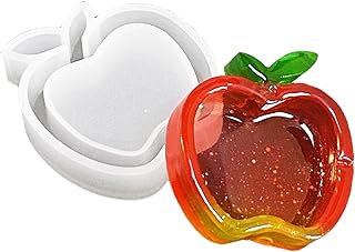 ストアーズクラブ リンゴのモールド フレーム 水入りレジン デコ 型 シャカシャカ シリコン 手芸素材