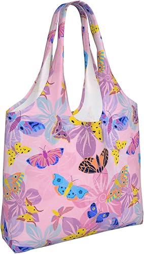 Miniatura 2 de WOAIDY Bolsas de comestibles reutilizables, 50 libras plegables y duraderas bolsas de compras con asas grandes y lavables