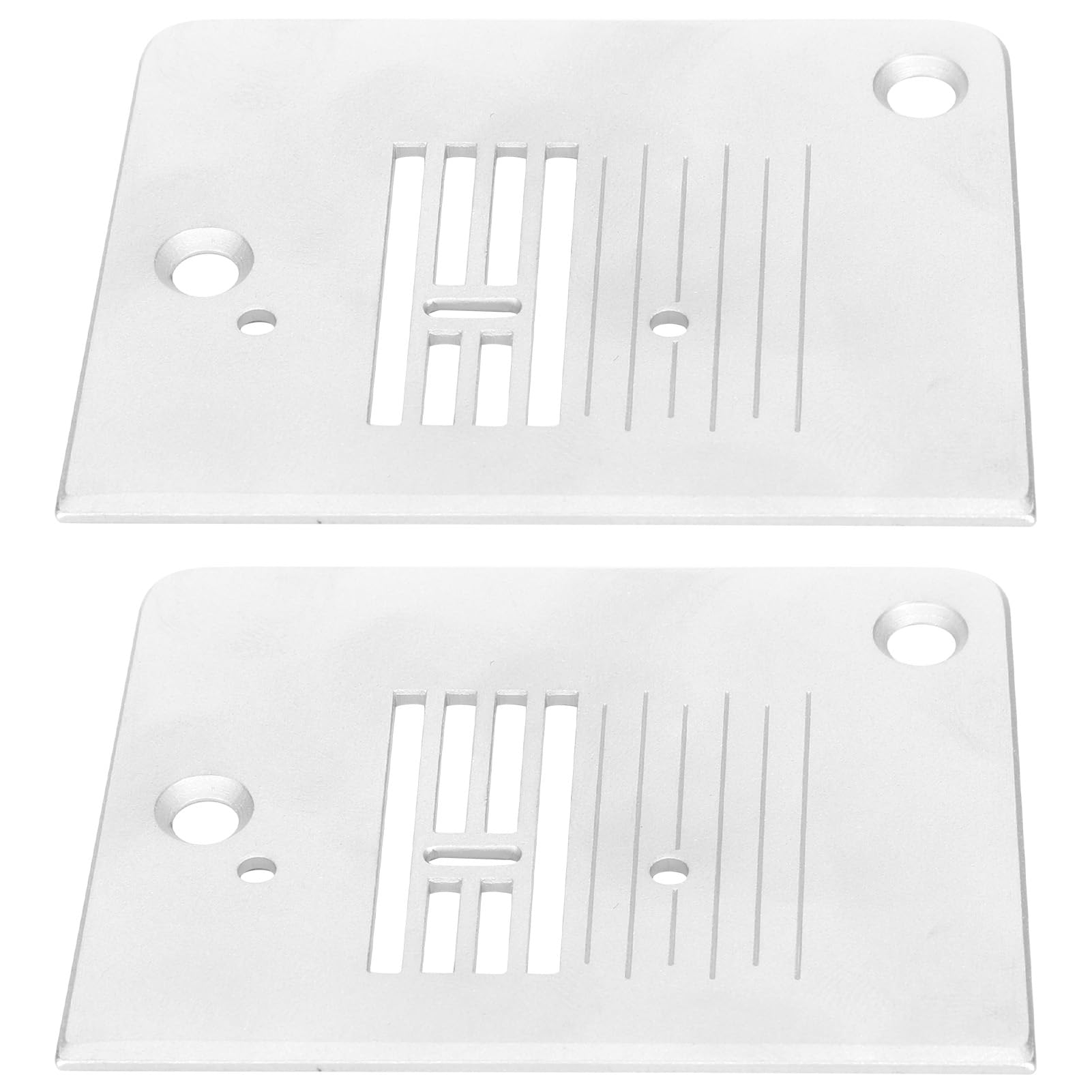 Placa de Aguja Multifunción para 1408 2250 Reemplazo de Placa de Aguja Original Estándar 2 X Placa de Aguja Placa de Piezas de Repuesto para Máquina de Coser Original Estándar 2