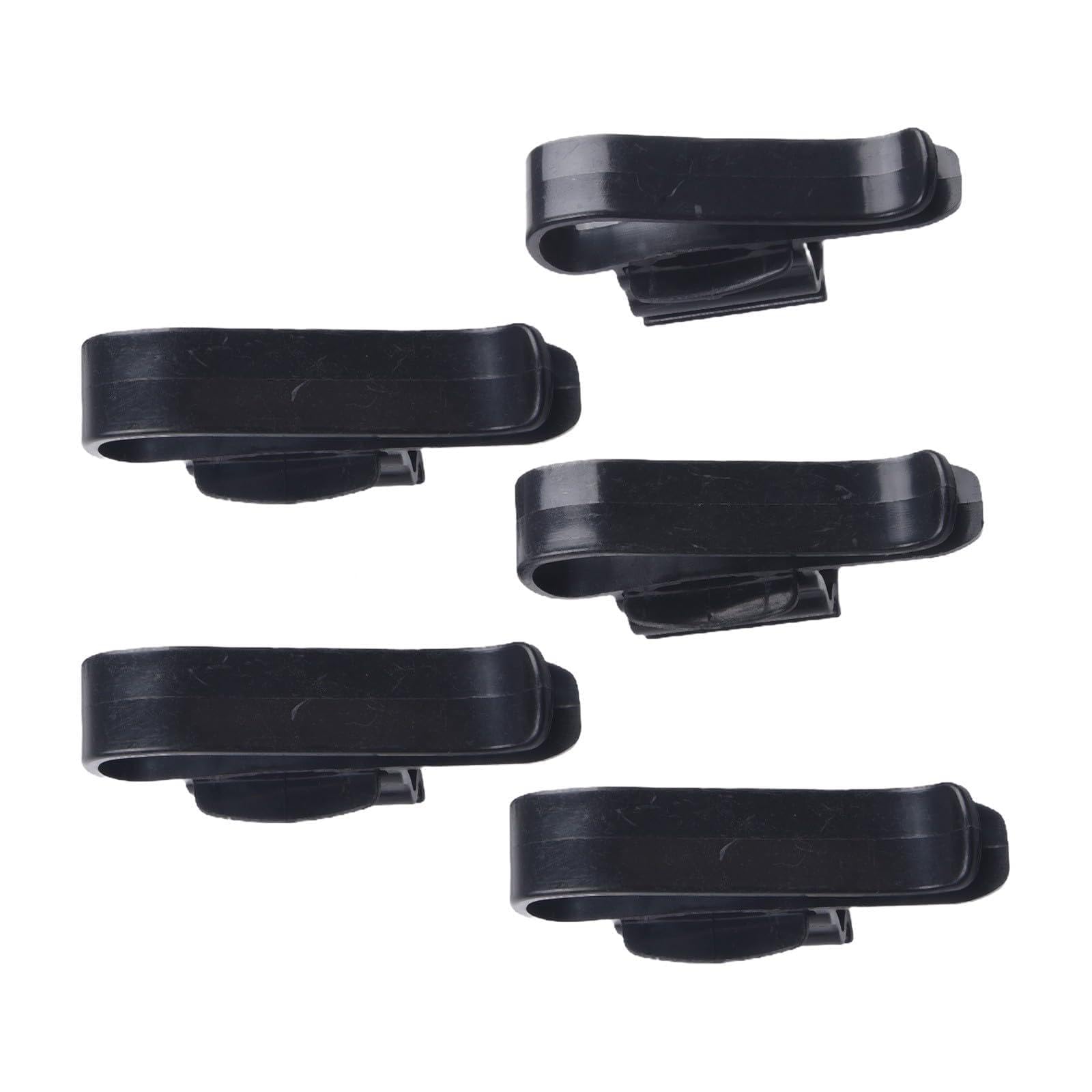 Fish Tank Clamp Mounting Clip, 5-Pack Aquarium Hose Holder for 8-16mm Water Pipe, ABS Plastic, Black and Blue