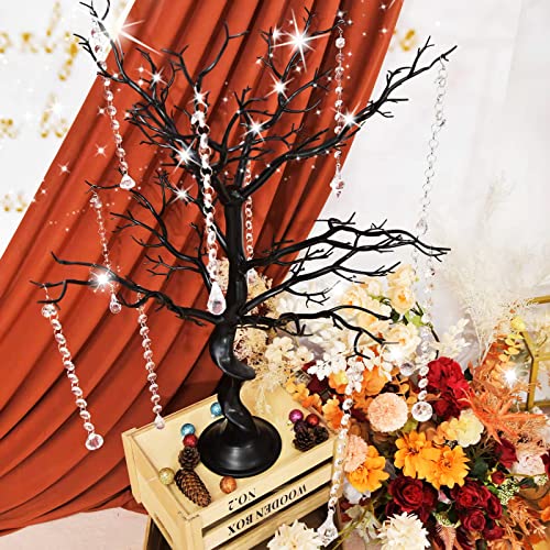 2 Pack Black Artificial Tree Ornament Display Tree,Tree Centerpieces