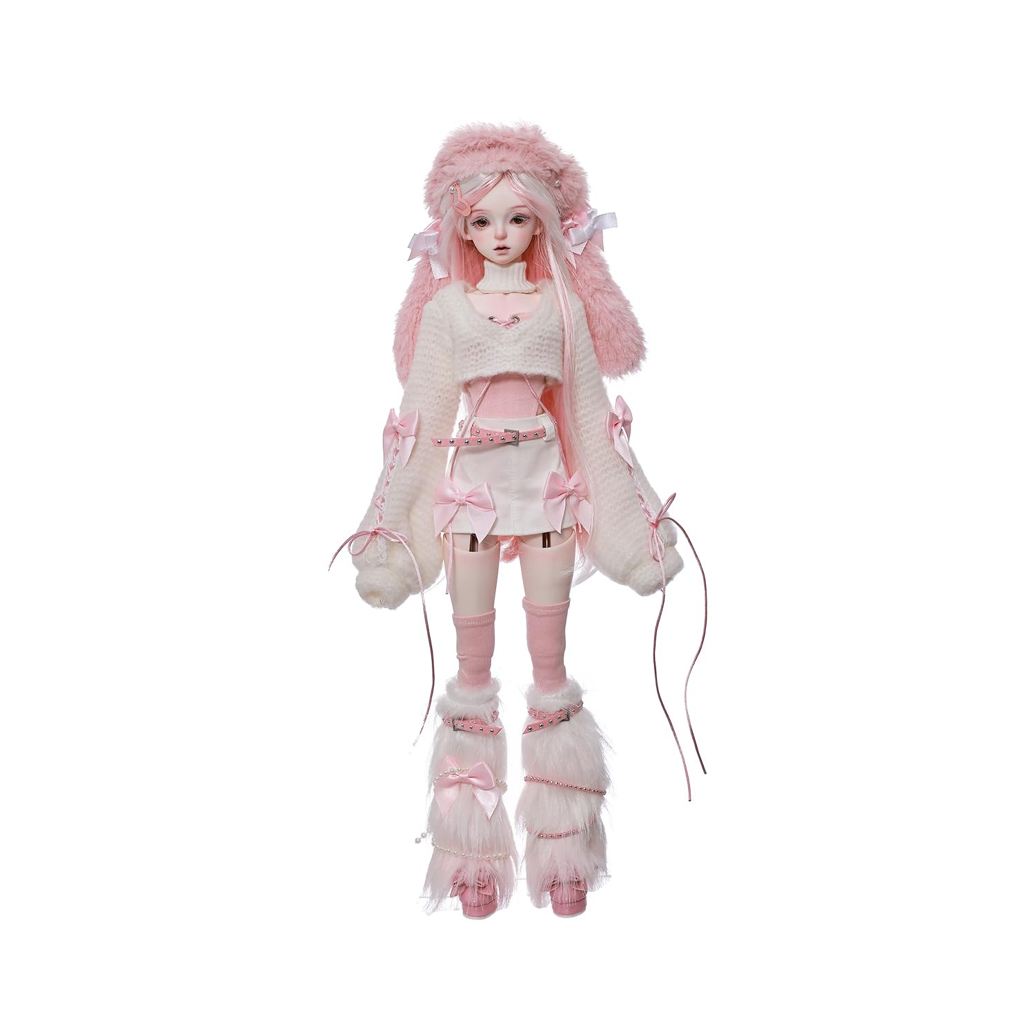 Amazon.com: Oueneifs 1/4 Celia Fullset M Bjd Doll Romantic Pink