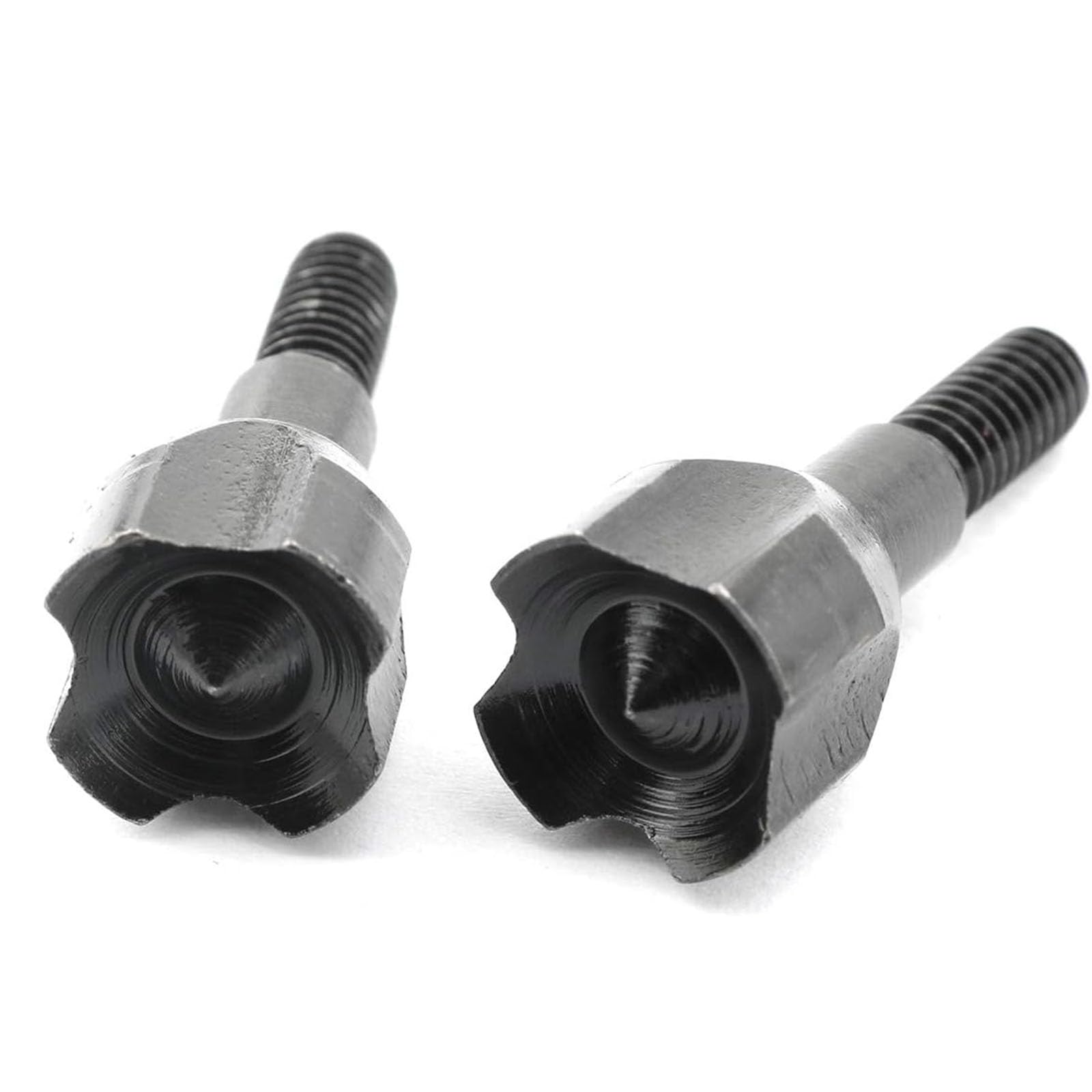 heyous 10PCS Meteor Hammer Arrowheads 100 Grams O.D. 11mm Meteor Arrowheads Training Targets Archery Equipment Sporting Goods Small Game Stump Shooting Compatible with Recurve Bow Compound Bow Black