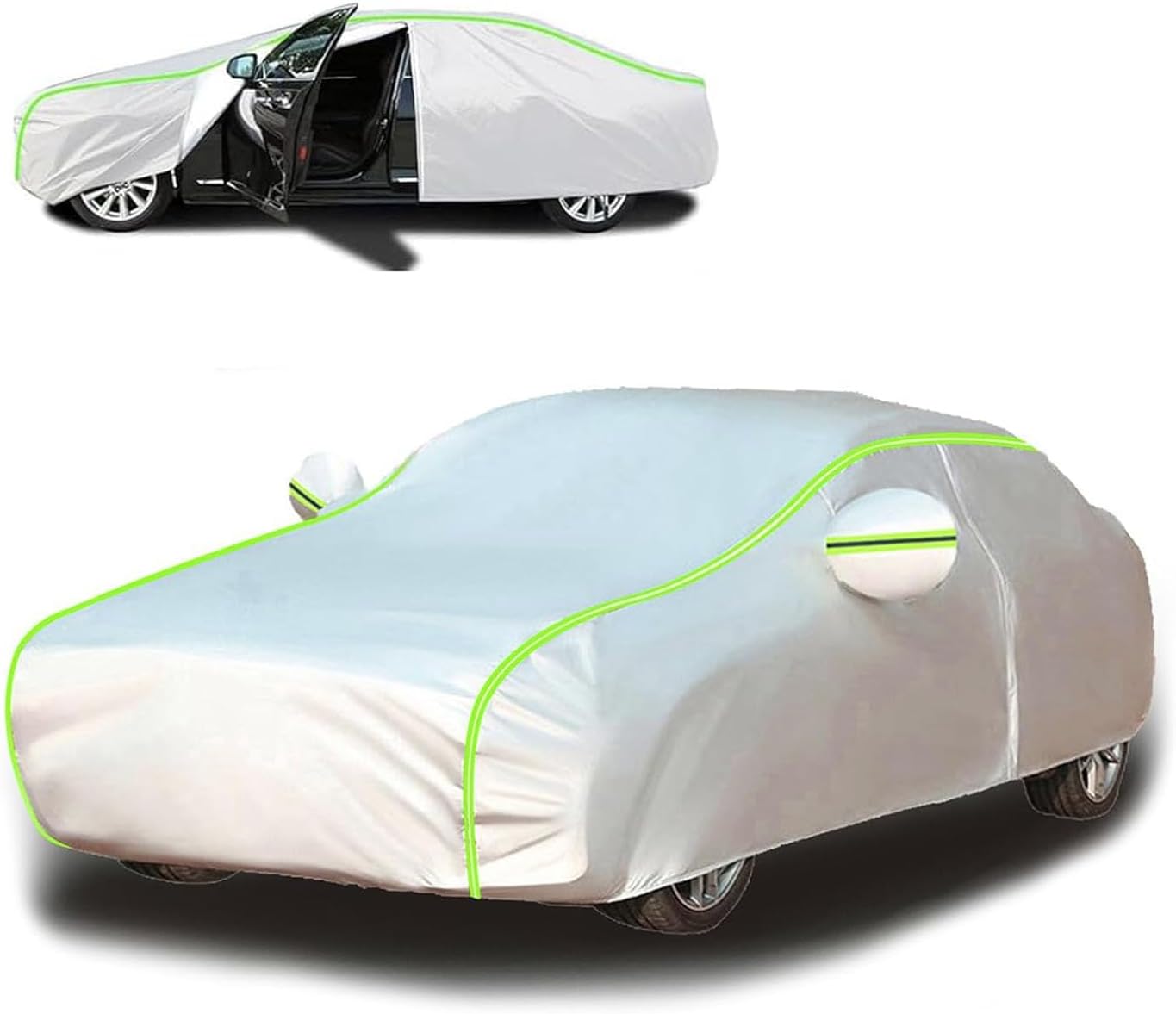 車カバー 普通車 適用 BMW 5シリーズツーリング（G31）2018-2021 車 ボディカバー 黄砂対策 耐強風 コンパクト ミ