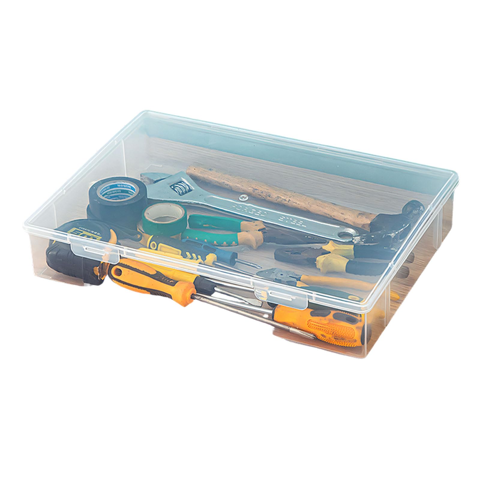 Zbiianxer Large Single Durability Storage Container For Tools Box Optional Package To Keep Screws Nut Bolts Neatly Sorted Tool Container