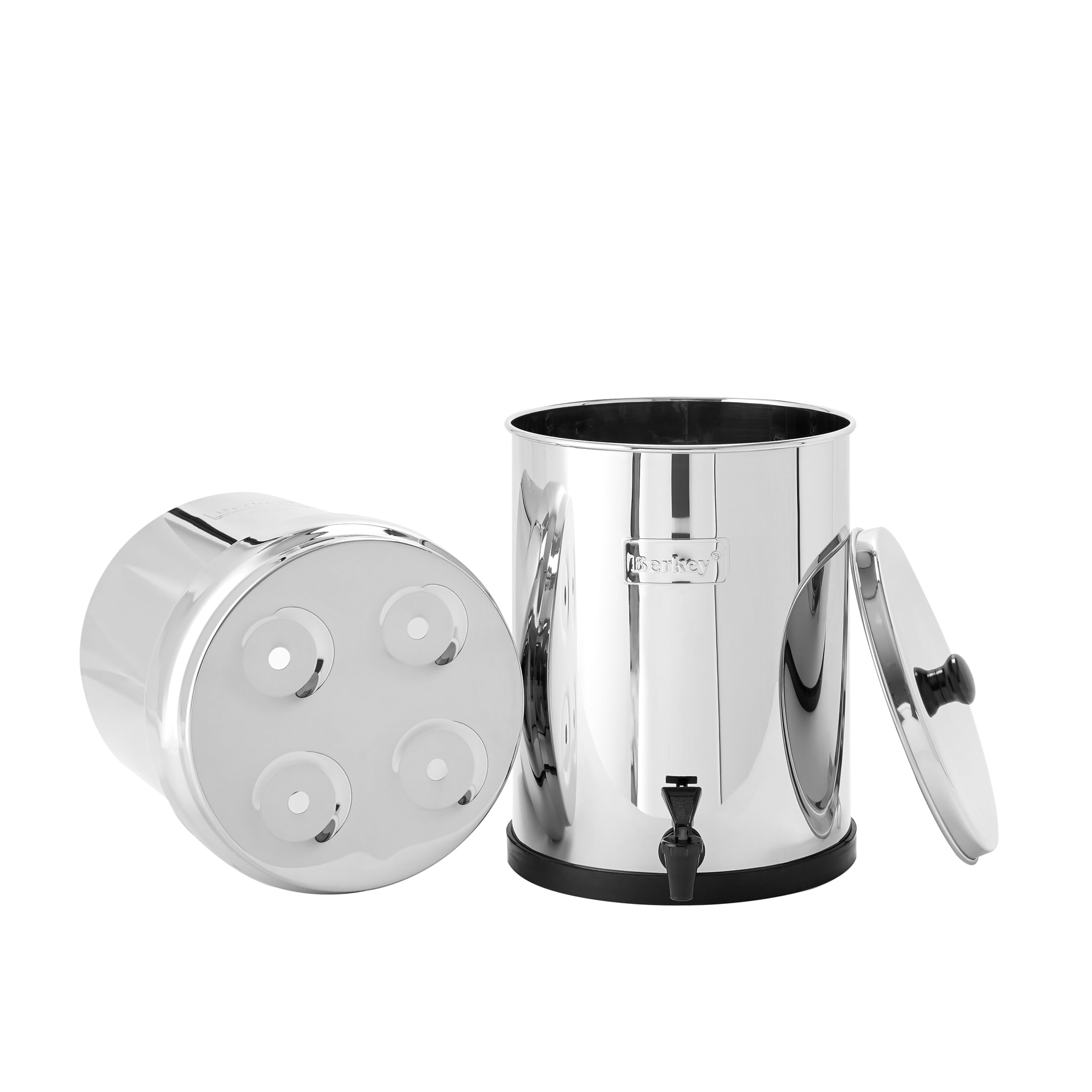 Royal Berkey RB4x2-BB Système de filtration d’eau avec 2 éléments noirs, par Berkey