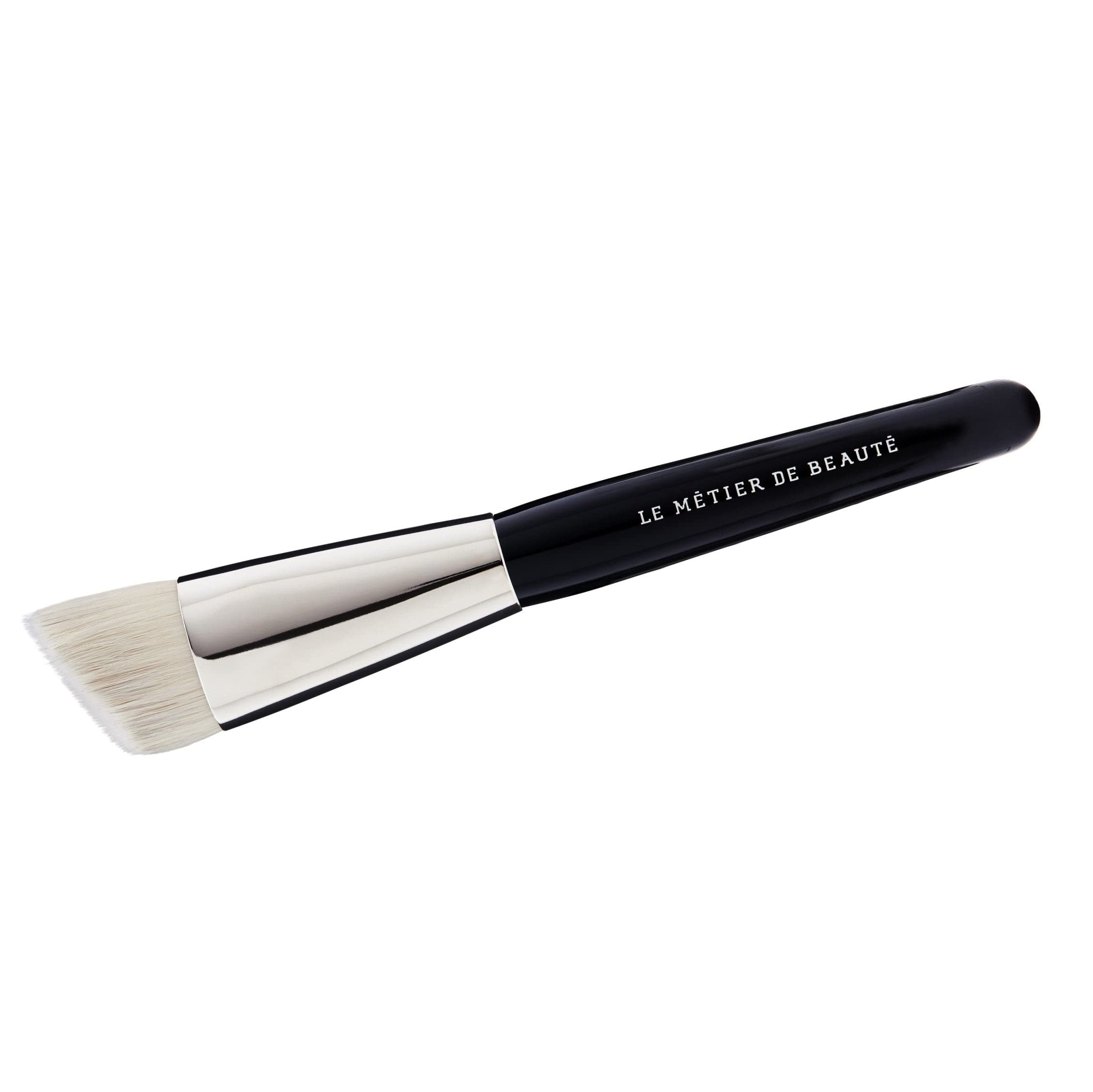 MĒTIER Peau Vierge Foundation Brush – Handcrafted – Dual-Fiber Precision for Smooth, Airbrush Application – Vegan & Cruelty-Free – Ideal for Blending, Contouring & Creating a Glowing, Polished Canvas