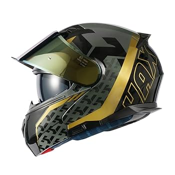 Amazon.com: HAX Amatista Modular Flip-Up Dual Visor