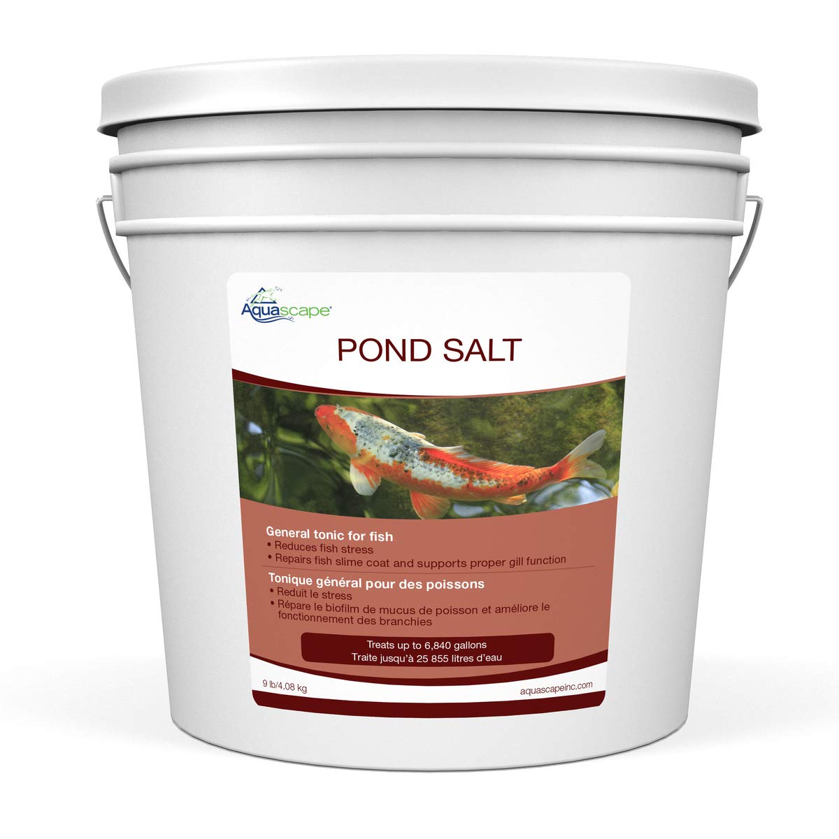 Aquascape 99417 Pond Salt Treatment for Pond and Garden Water Features, 9-Pound Bulk