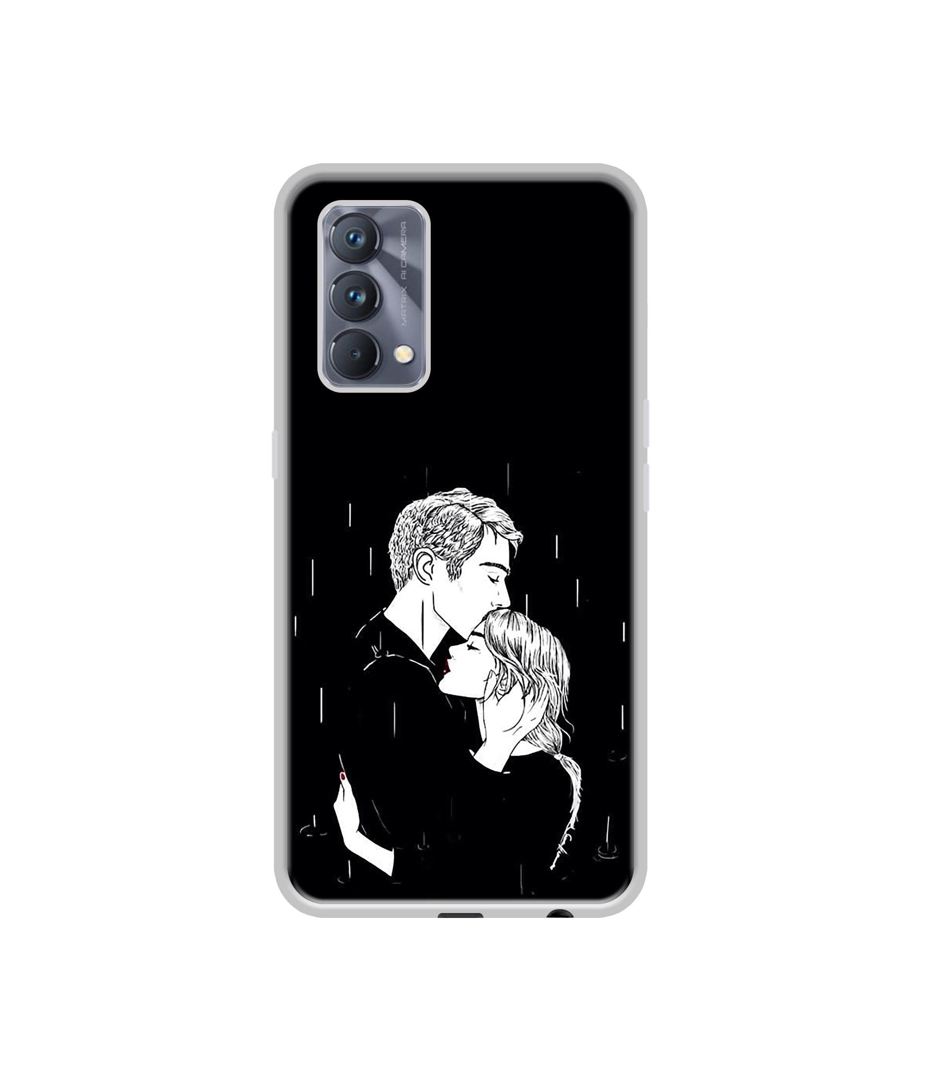 Amazon Brand - Solimo Designer Couples Standing in Rain UV Printed Soft Back Case Mobile Cover for Realme GT Master Edition (B09HMJ4W34) Amazon Price History, Amazon Price Tracker
