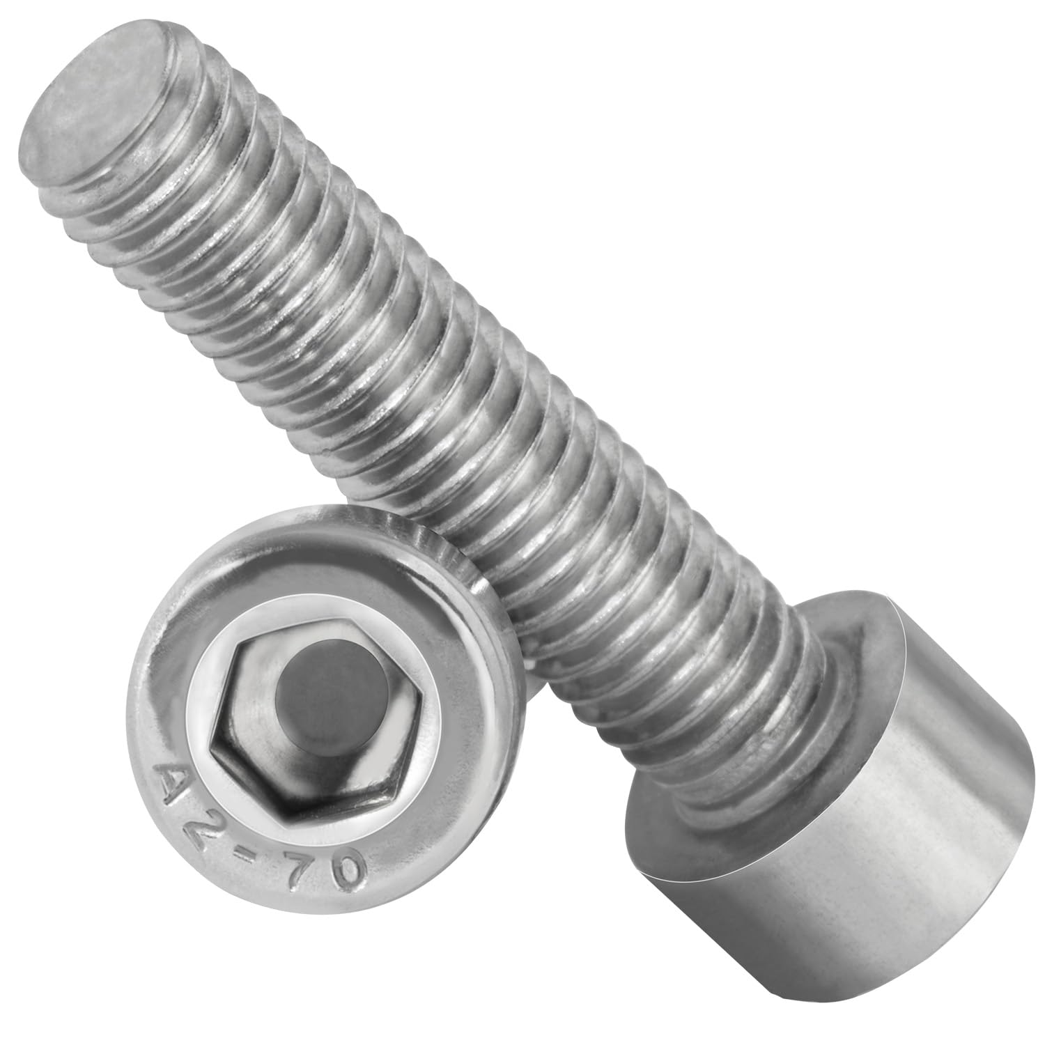 100 Zylinderkopfschrauben M10x20mm Vollgewinde Innensechskant Edelstahl A2 V2A Maschinenschrauben Edelstahlschrauben Gewindeschrauben Zylinderschrauben Innensechskantschrauben DIN 912 ISO 4762