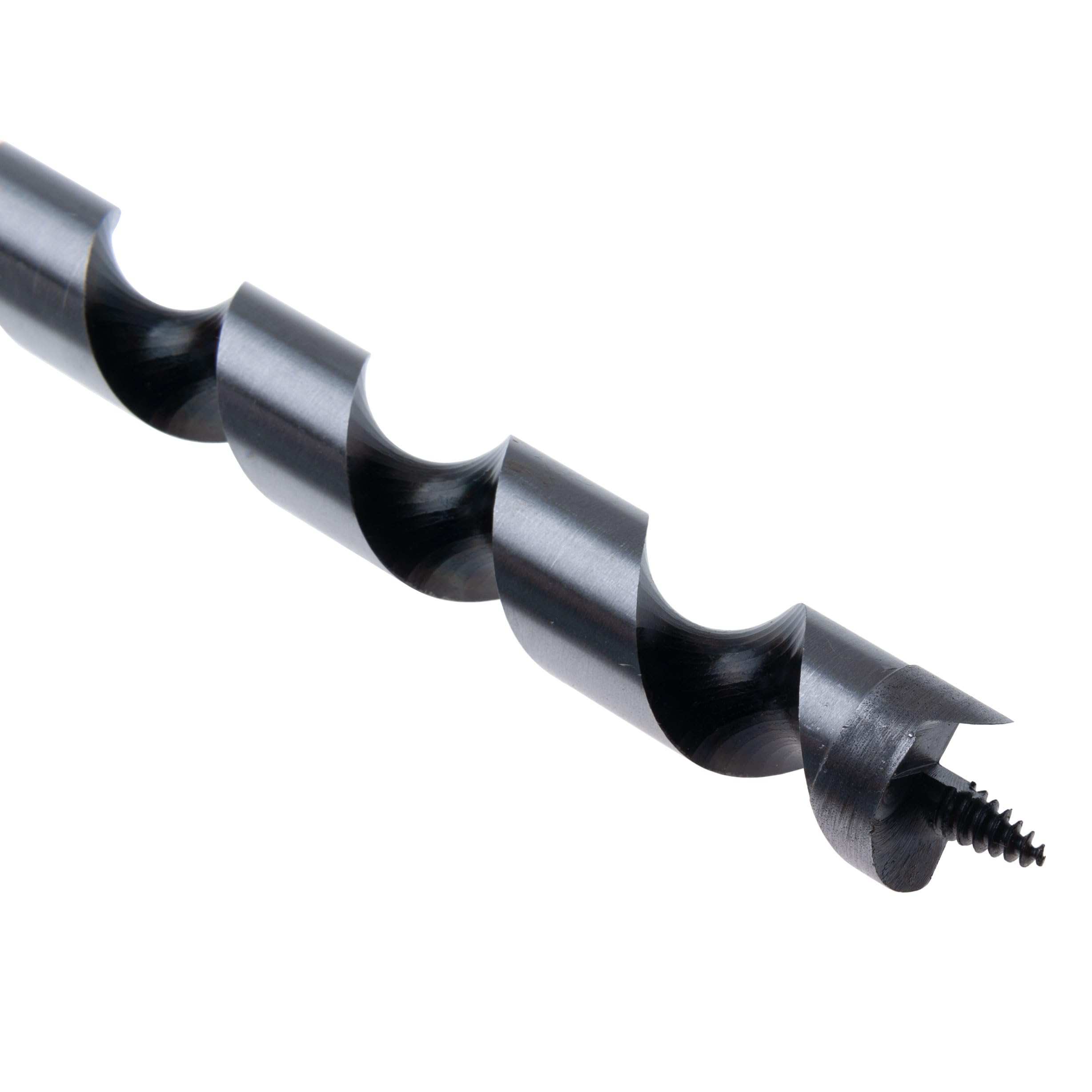 8 mm x 460 mm Wood Auger Drill Bit, Boring Bit, Spur Point Dowel Drill, Hole Cutter With Hex Shank, Twisted Flute - Image 2