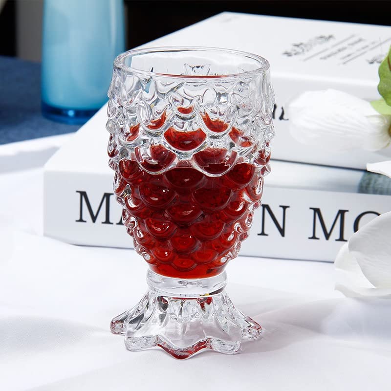 Image of WRINGO 250ml Italian Premium Juice Glasses and Transparent Water Glasses Medium Size Tumbler Glasses for Drinking Water and Cocktails, Diamond Design Glass Water Glass Set of 6 (Multi, Set of 6)