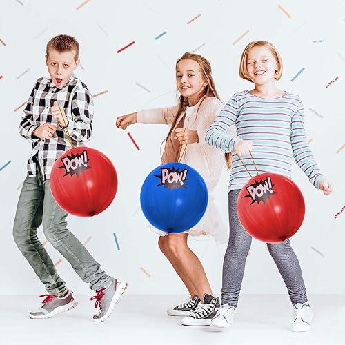 Miniatura 6 de ArtCreativity Juego de 12 bolas de superhéroe, globos de látex duraderos con bandas de goma, suministros de fiesta de superhéroes, recuerdos de