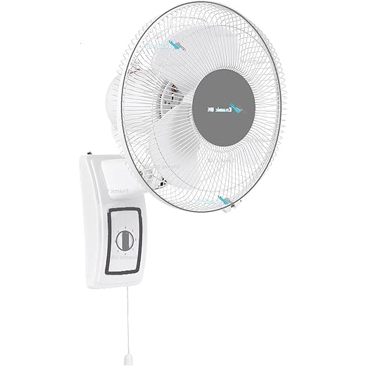 STARVIN Wall Fan High Speed 12 inch Oscillating Wall Fan for Home All Purpose Fan 1 Year Warranty || Wall fan for Office, School, Home || Make in India || R-44-25