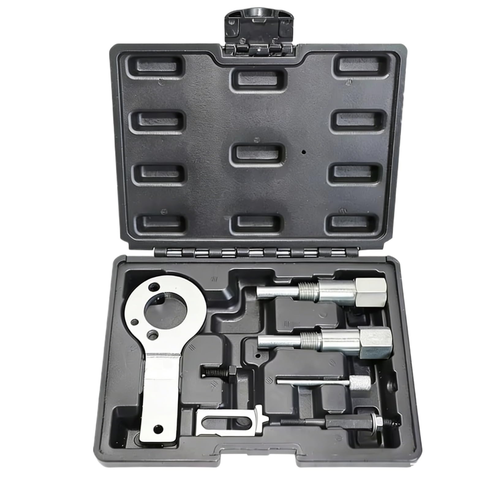 Strumento Cinghia Dentata Compatibile con Fiat 1.9 16V 2.4 20V Jtd Trasmissione A Cinghia Auto Motore Timing Albero A Camme Volano Bloccaggio Strumento di Riparazione