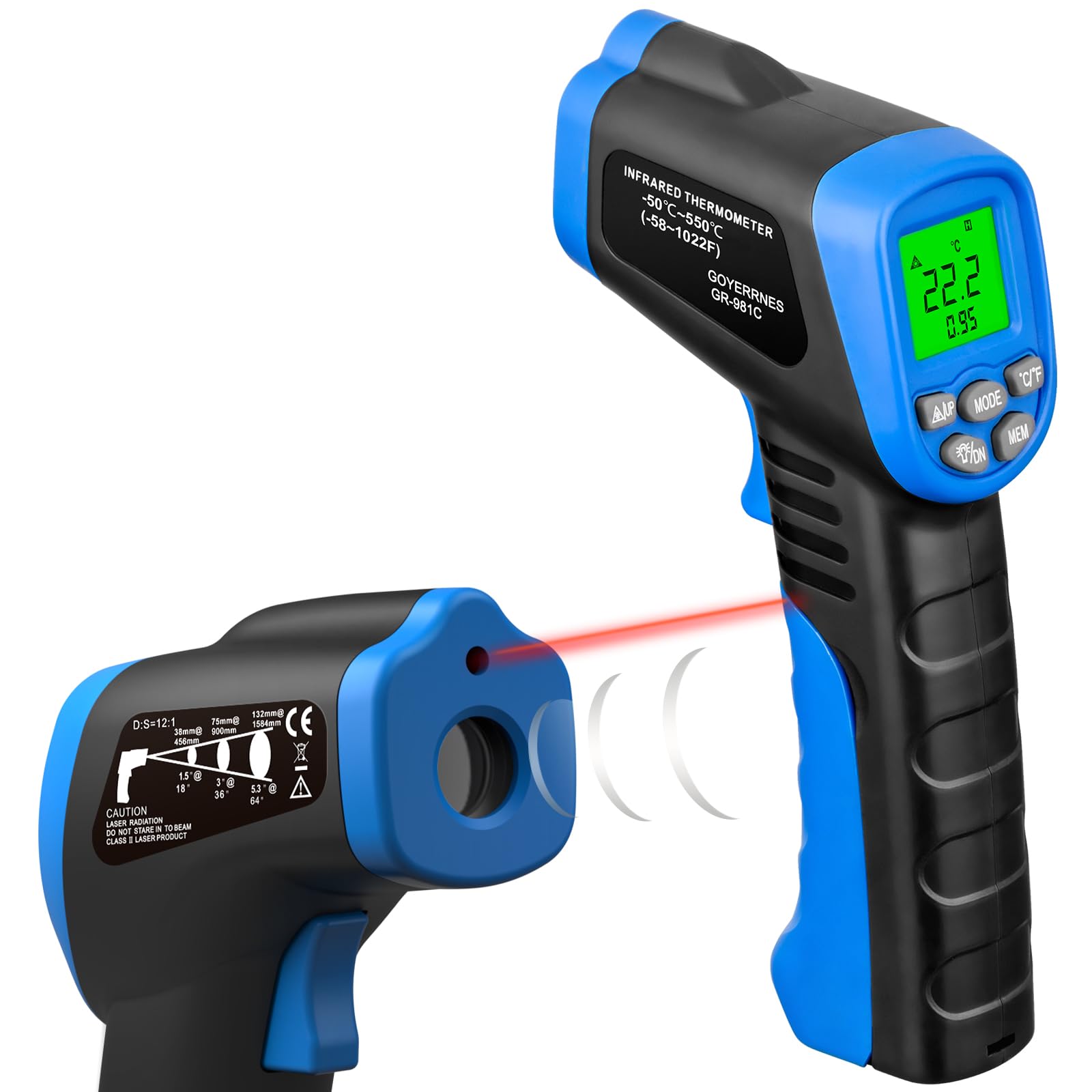 GOYERRNES GR-CA-981C Infrared Thermometer