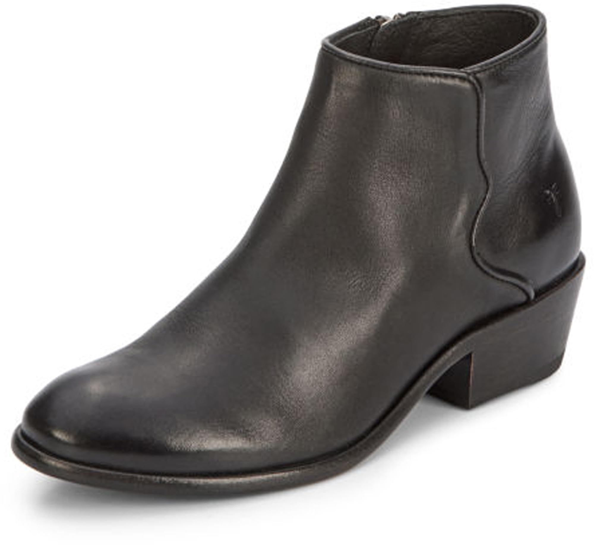 FryeCarson Piping Booties for Women Made from Soft Full-Grain Leather with Signature Western-Inspired Piping Detail and Supple Leather Lining – 4” Shaft Height