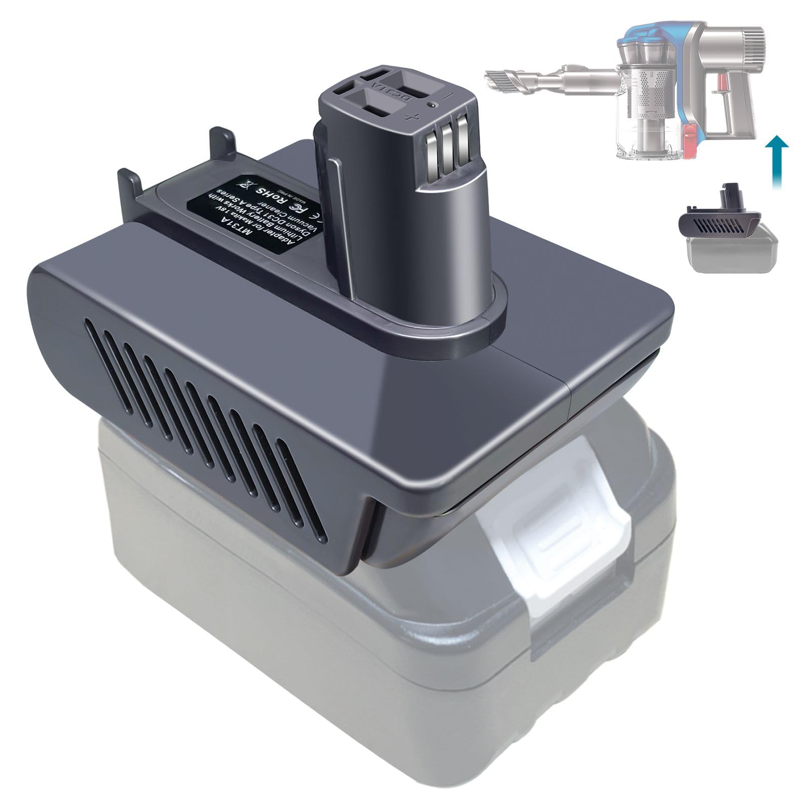 Amazon.com: DC31 Battery Adapter for Dyson Type A DC35 DC34 DC45