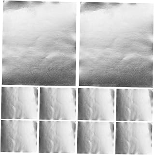 Luxshiny 10sheets High Temperature Resistant Leak Stop Tapes for Cookware Repairs Aluminum Patches for Plumbing and Cooking Pots Easy Application Oil and Stain-Resistant