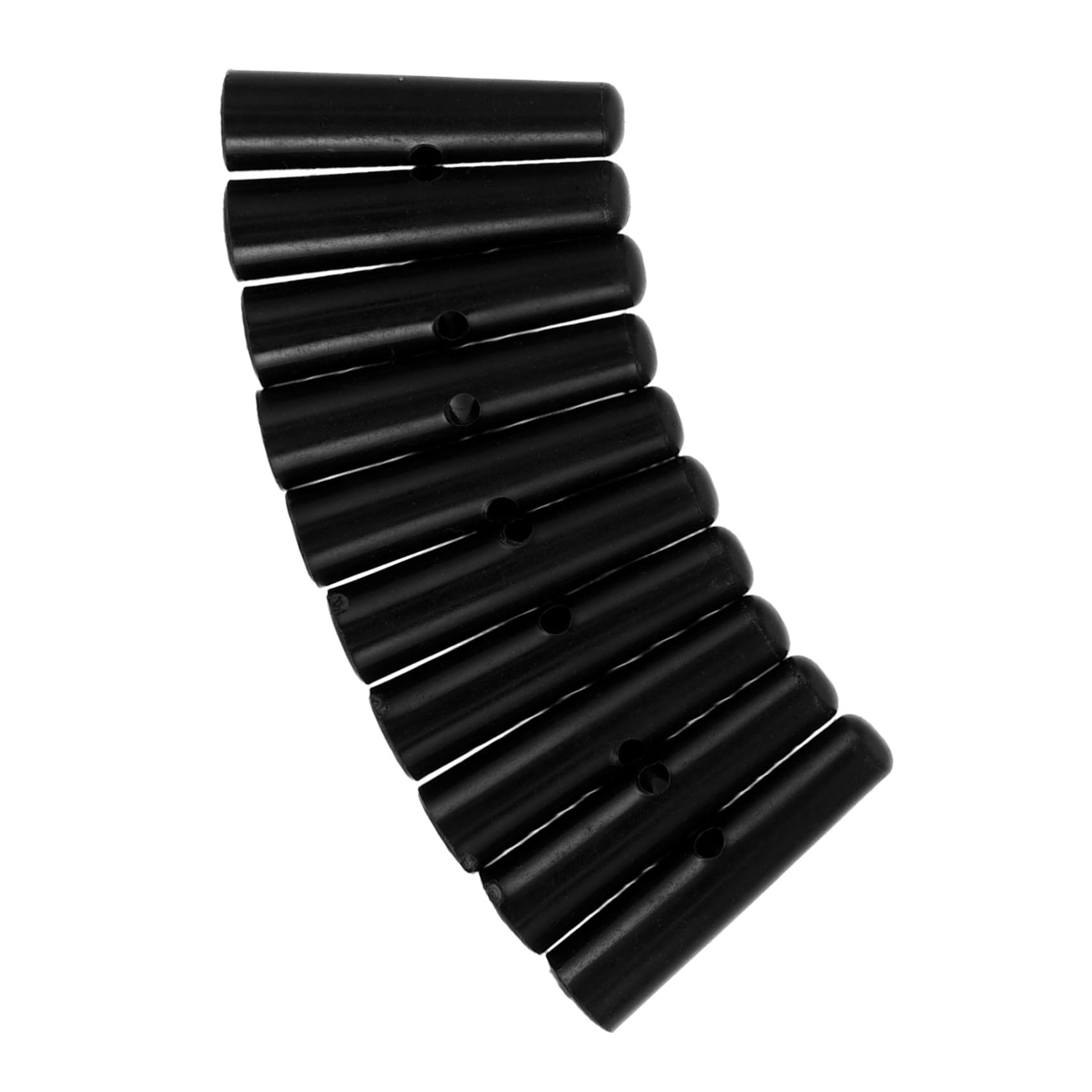 GALPADA 10pcs Plastic Umbrella Tail Head Beads Replacement Parts for Large Outdoor Sun Umbrellas Collapsible Parasol Components for Travel and Extra Protection