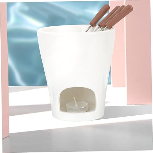 Miniatura 3 de 1 Unidades de Chocolate Maker Fondue de Mariscos Calentador de Chocolate Fundidor de Chocolate Calentador de Chocolate Olla Mantequilla Fondue Olla