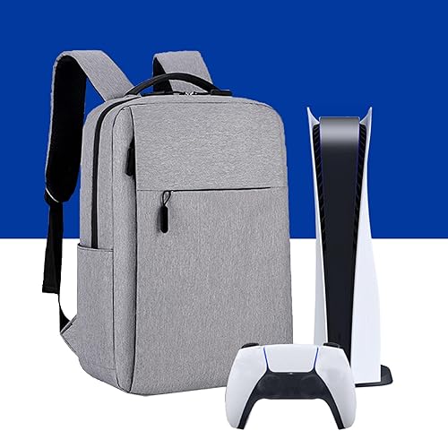 Travel Backpack for PS5 Console - Carrying Case for PS5 - Travel Bag for PS5 Console, Accessories Protective Carrying Case Storage Bag for Game