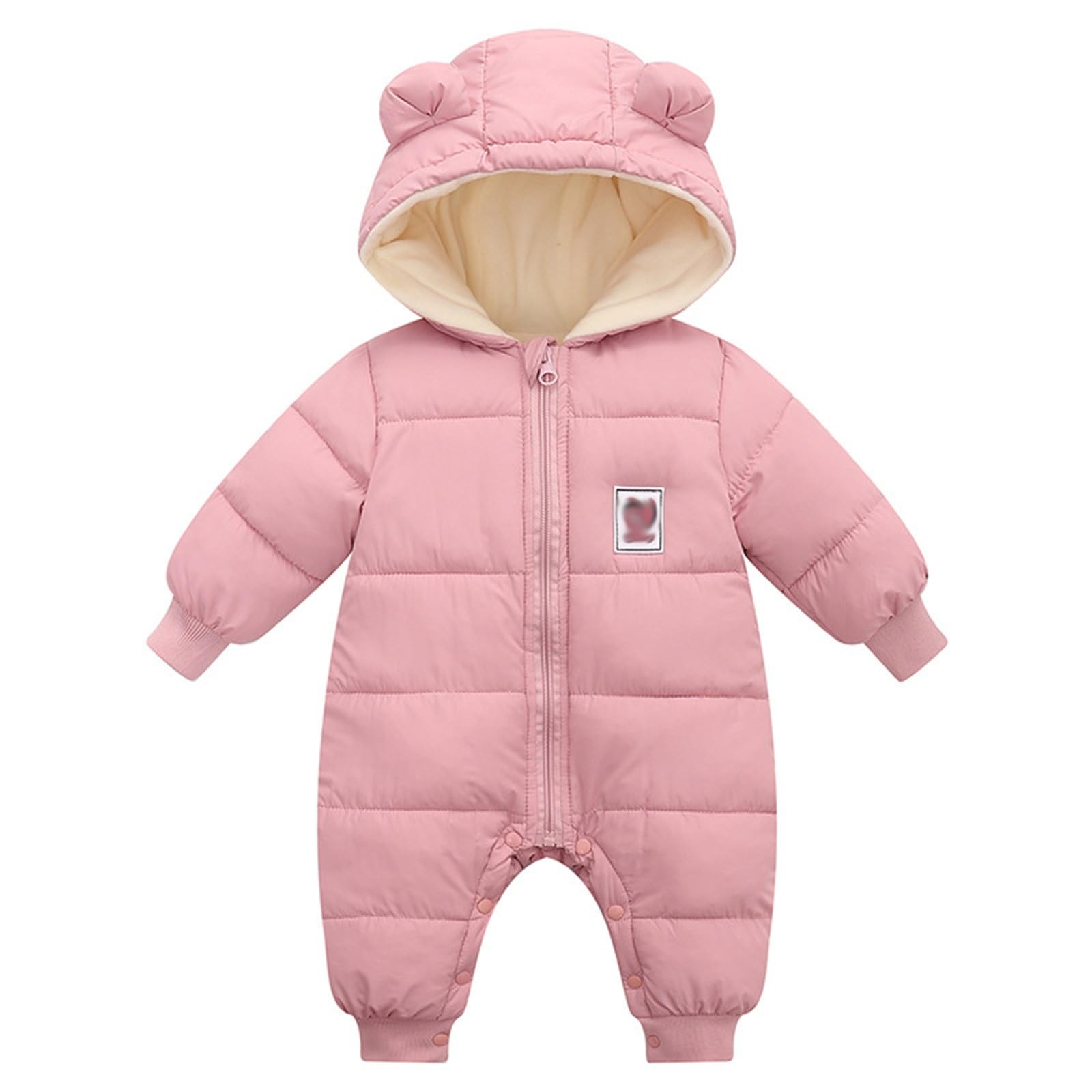 Pagliaccetto Neonato Invernale Tuta Da Neve Tutina 3 6 Mesi Maschio Neonata Bambino 2 Anni Imbottita Giubbotto Abbigliamento Tutine Invernali Rosa Completi Ciniglia Impermeabile 9 12 12M Giubbino Sci