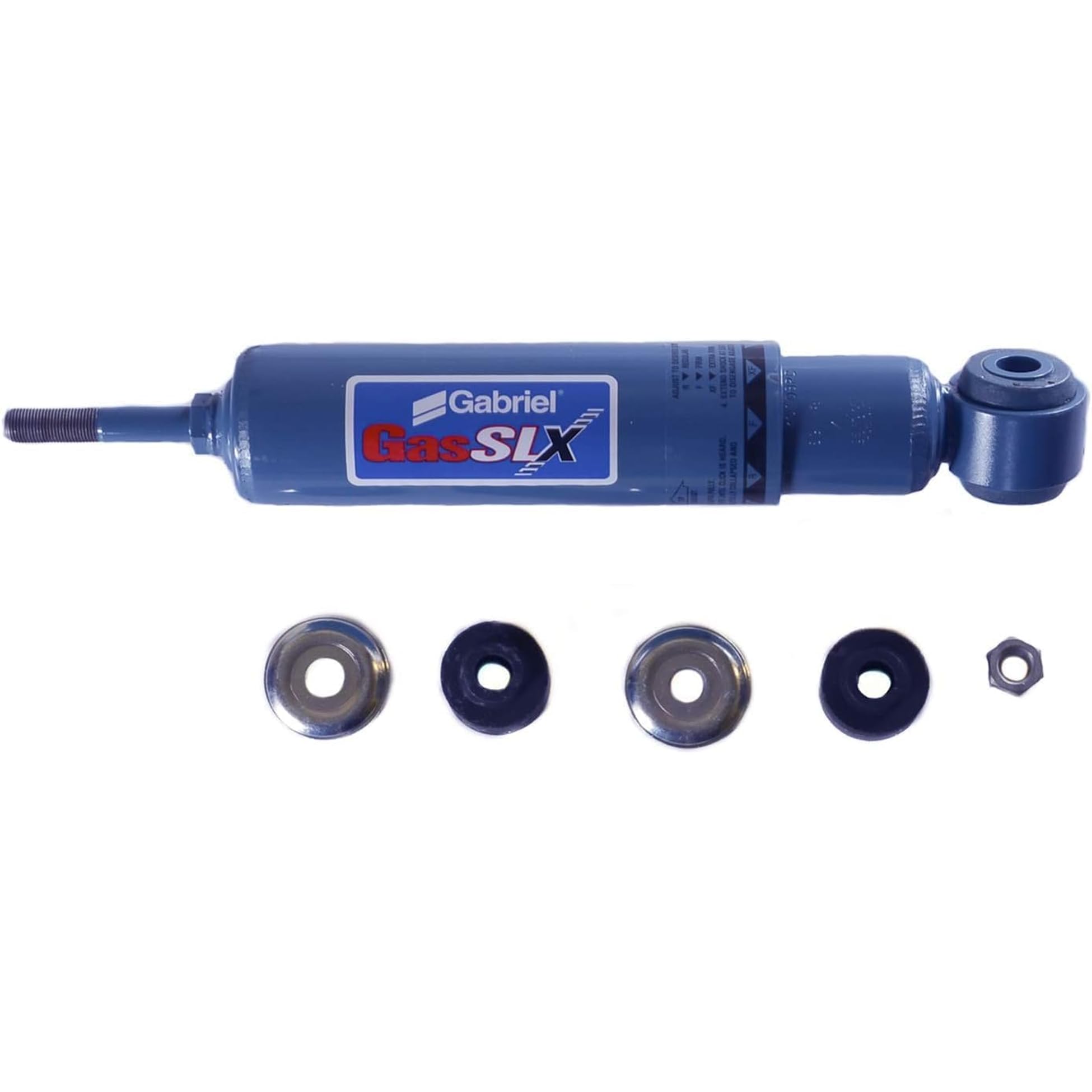 Gabriel 89428 GasSLX Adjustable HD Right Shocks Fits 89-99 Freightliner FLA086, 94-02 FLB; International Models Class 8; OEM# 8901029 66432 65408 925159 316306 680473
