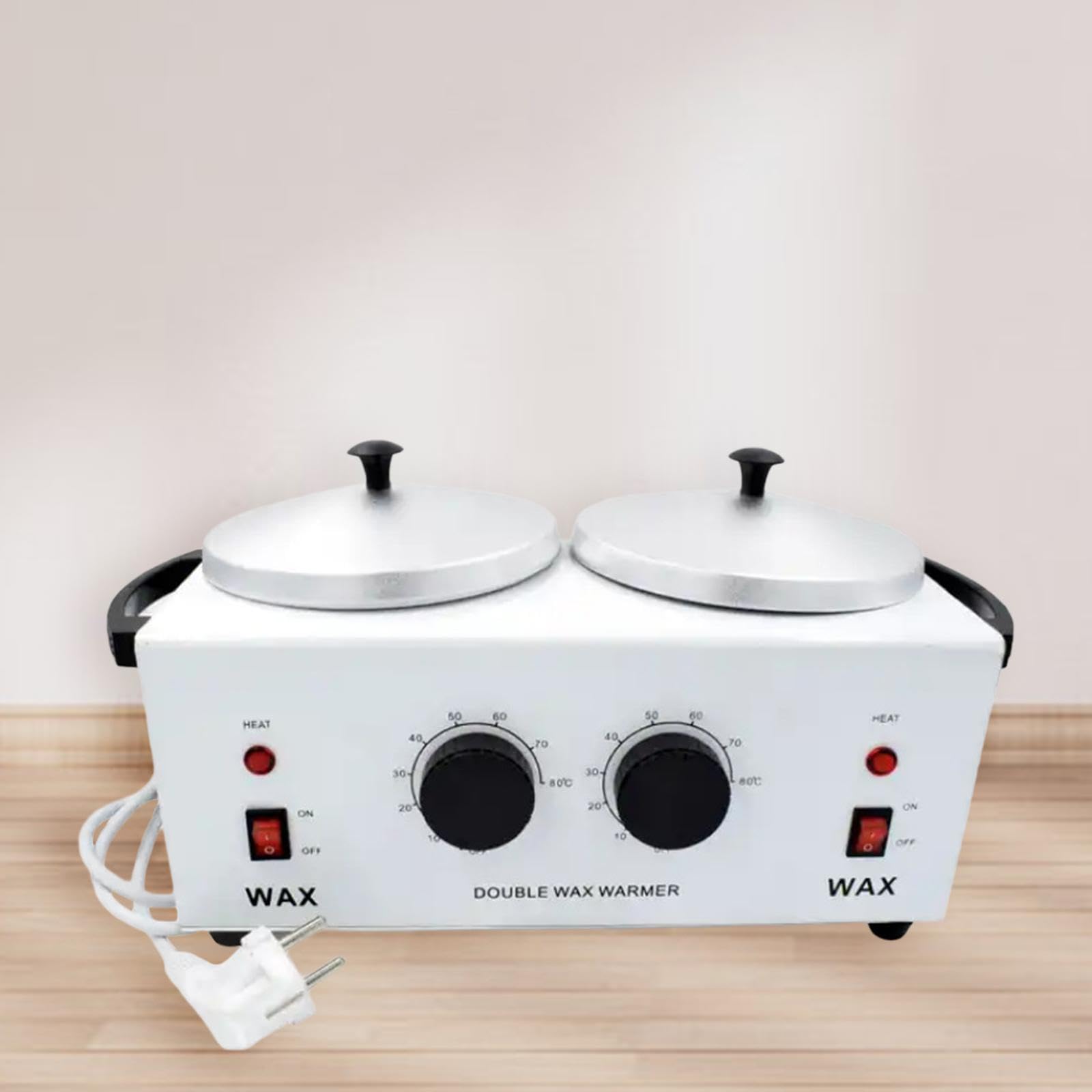 Calentador de Cera de Doble Recipiente, Máquina de Fusión de 200 W para Tratamientos de Belleza Y