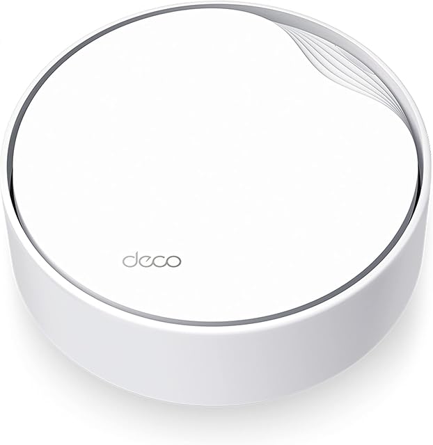 TP-Link Deco X50-PoE Router Mesh WiFi 6 Dual Band AX3000 Mbps PoE (zasilanie przez Ethernet) 2 5 Gb/s Ethernet repeater WLAN Access Point kompatybilny z ISP i modemem lexa