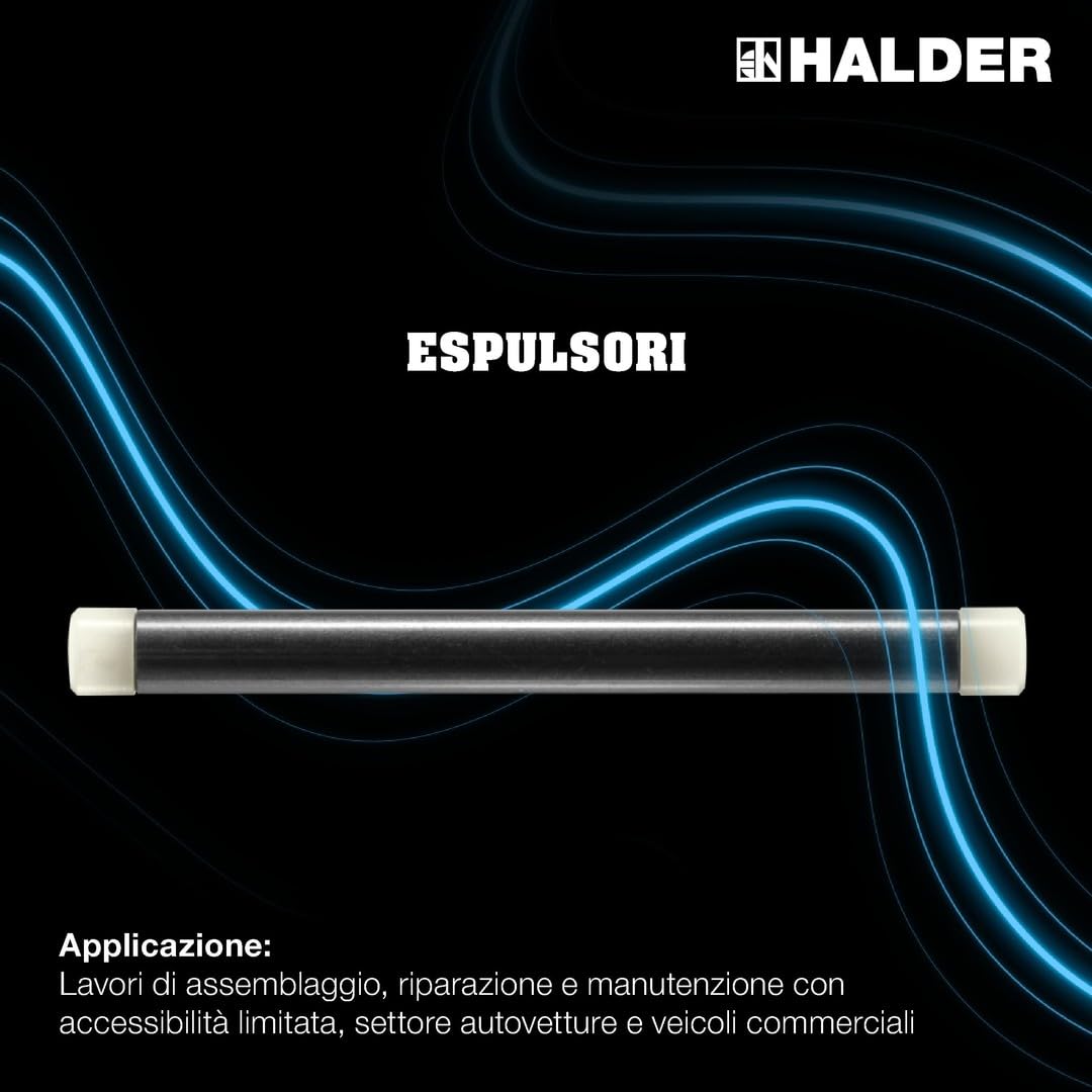 HALDER - Scatola d'azione per auto, martello delicato SIMPLEX D40, rame/metallo morbido + foratura | 3749s001