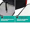 Red Dog Carrier Backpack for Outdoor Use