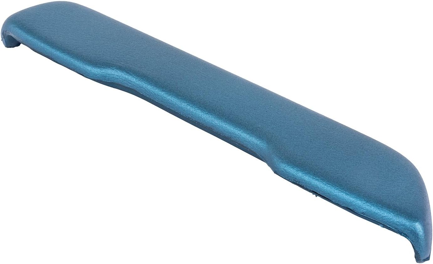JEGS Armrest Pad Fits Select 1968-1972 GM Models, Front [Right/Passenger Side, Medium Blue]