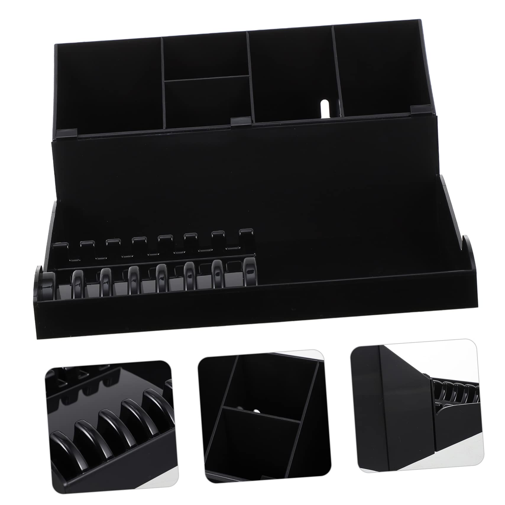 1 Set Organizer per Parrucchieri Box Stoccaggio Compatto per Accessori Vassoio per Strumenti per Parrucchieri