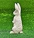 Standing Massive Rabbit Statue Concrete Bunny Figurine Outdoor Backyard Patio or Garden Decoration