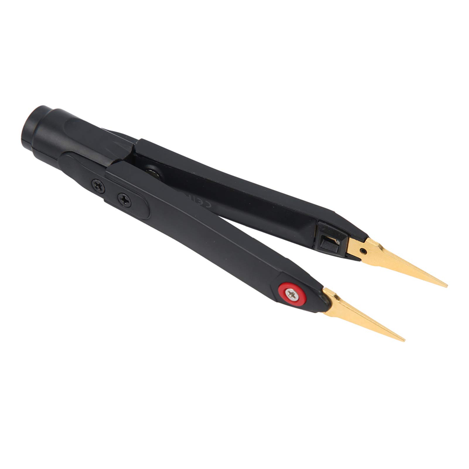 DT71 Mini pinzas digitales inteligentes Componentes de medición de puente de mano Generador de señal con estructura dividida de tres secciones para ingenieros electrónicos ABS