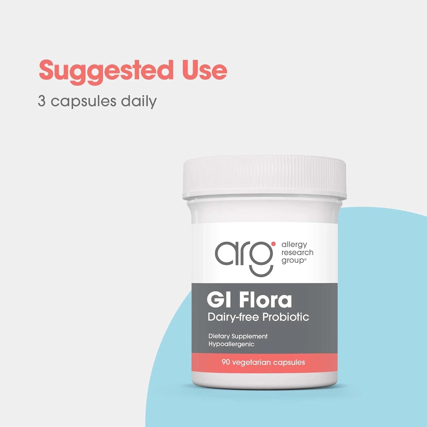 Allergy Research Group GI Flora Dairy Free 90 ct
