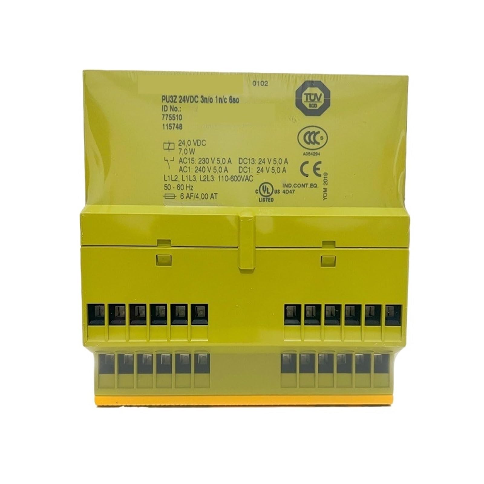 CXDFRSER PU3Z 24VDC 3n/o 1n/c 6so 775510 Relay Module