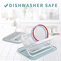 Vista 5 de Anillo de sellado de silicona para junta de repuesto instantánea para olla a presión de 6 cuartos de galón, azul sabroso y rojo dulce