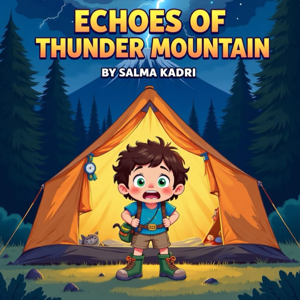 Echoes of Thunder Mountain: A Gentle Bedtime Adventure About Curiosity, Courage, and Understanding Fear